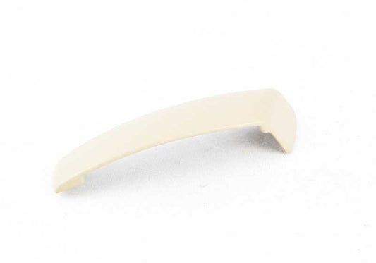 Guía del cinturón de seguridad derecha beige OEM 72117130836 para BMW Z4 E85. Pieza original BMW.