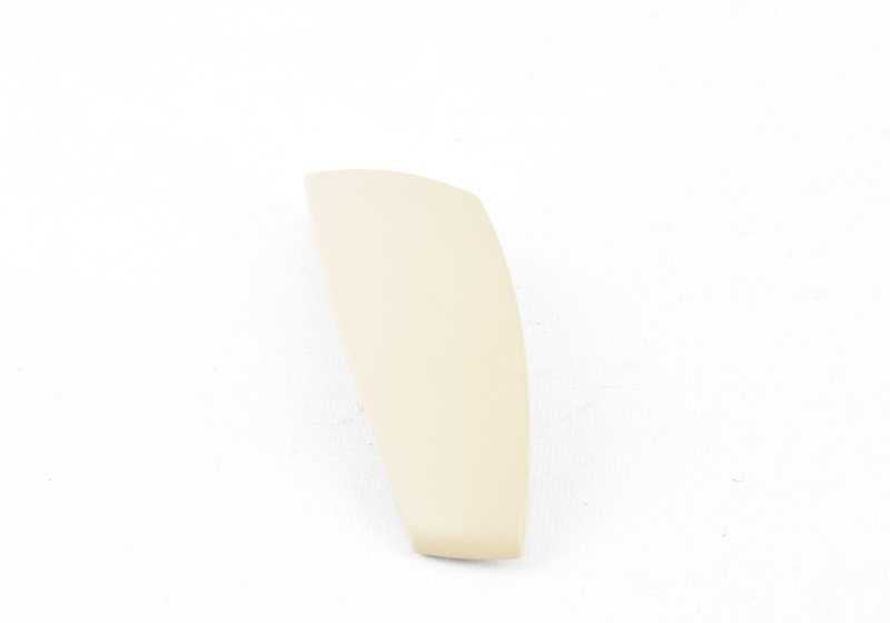 Guía del cinturón de seguridad derecha beige OEM 72117130836 para BMW Z4 E85. Pieza original BMW.