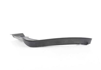 Cubierta de canal de agua izquierda OEM 51717124909 para BMW Serie 6 E63, E63 LCI. Original BMW.