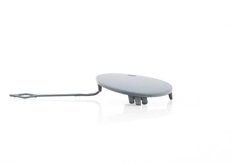 Tapa gancho de remolque OEM 51118061005 para BMW F32 418d, 418i (todos los motores y transmisiones). Compatible solo con modelos indicados. Original BMW.