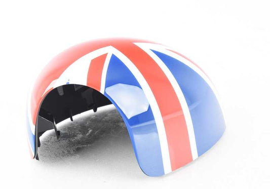 Cubierta para espejo izquierdo diseño Union Jack OEM 51160415113 para MINI R56, R55 Clubman, R57 Cabrio, R58 Coupé, R59 Roadster, R60 Countryman, R61 Paceman. Original MINI.
