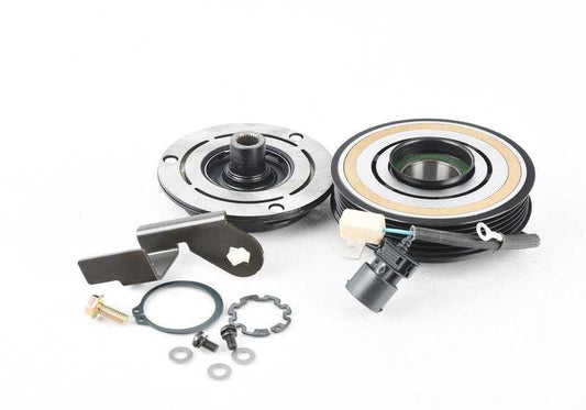 Embrague magnético compresor A/A OEM 64528391021 para BMW E36 y E34. Repuesto original BMW.