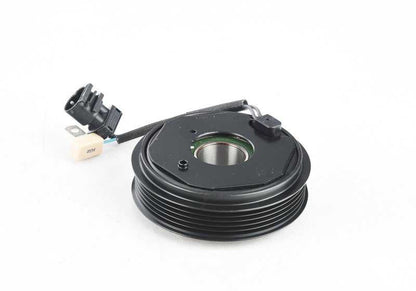 Embrague magnético compresor A/A OEM 64528391021 para BMW E36 y E34. Repuesto original BMW.