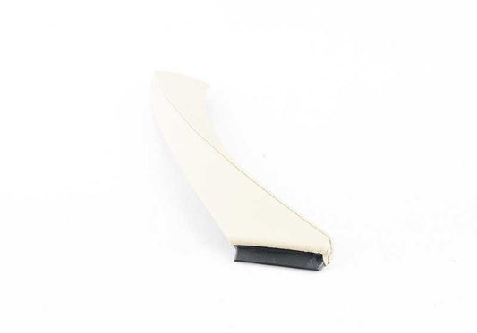 Blende Zuziehgriff Leder cream-beige for BMW E92, E92N, E93, E93N (OEM 51416964380). Genuine BMW.