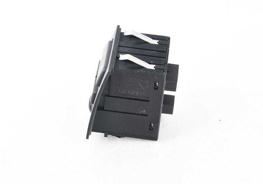 Interruptor ZV / Luces emergencia / DTC OEM 61319196714 para BMW E90, E91, E92, E93. Original BMW.