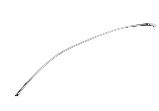 Listón de adorno vierteaguas izquierdo OEM 51138208501 para BMW Serie 3 E46. Original BMW.