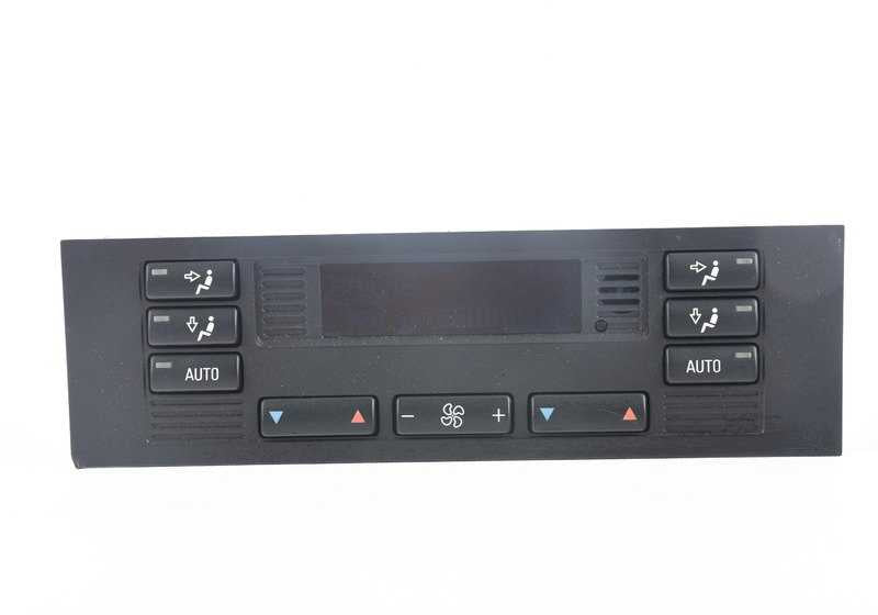 Panel de Control de Climatización Automática para BMW E38 (OEM 64118380502). Original BMW.