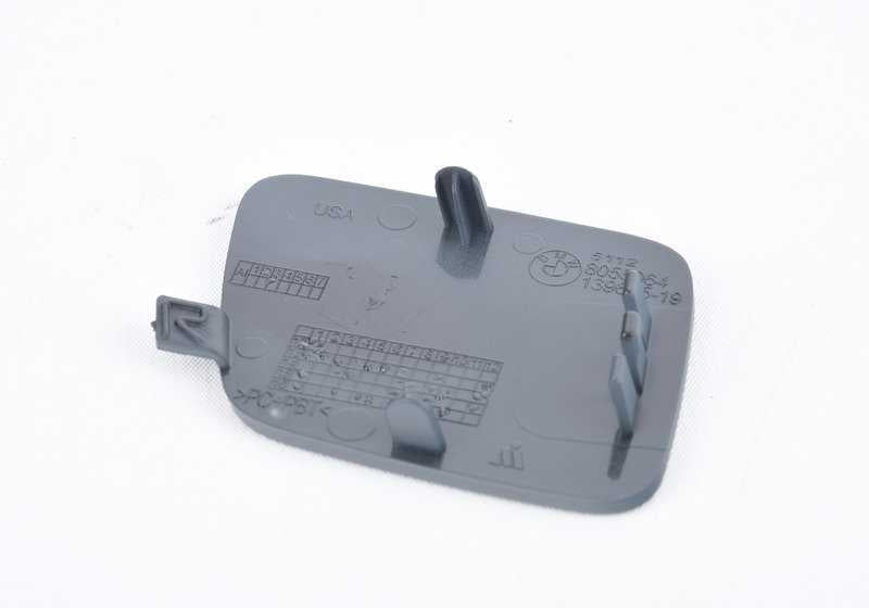 Tapa gancho remolque trasero derecha OEM 51128062758 para BMW F15 (X5). Original BMW.