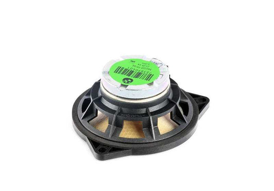 Altavoz central coaxial Individual Audio OEM 65137838904 para BMW E90, E91, E92, E93, E60, E61, E70, E71, E72. Repuesto original BMW para sistema de sonido High-End Individual.
