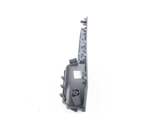 Embellecedor interruptores puerta conductor OEM 51417262000 para BMW F13 y F13N. Color negro. Recambio original BMW.