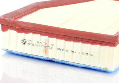 Filtro de aire OEM 13718577170 para BMW G30, G31, G32, G11, G12, G14, G15, G16, G01, G02, G05, G06, G07, G18. Compatible con motores diésel. Original BMW.