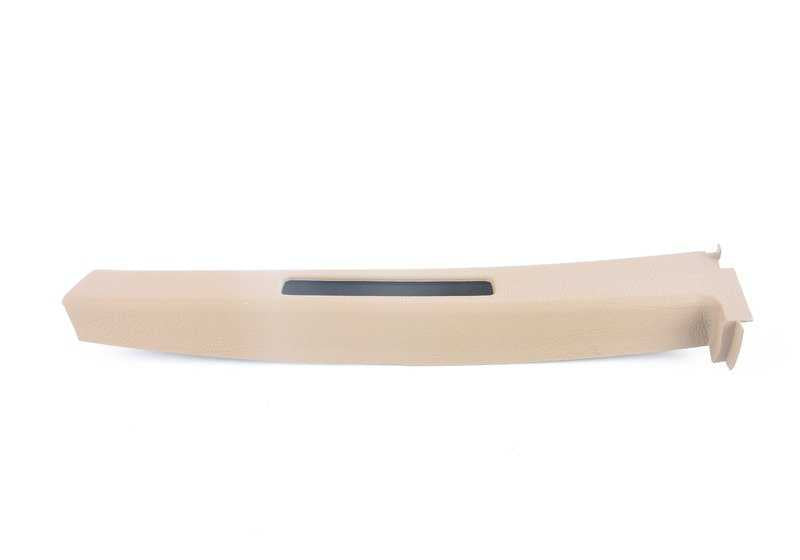 Cubierta interior pilar B izquierdo OEM 51438173517 para BMW E36 (316i, 318i, 318is, 320i, 323i, 325i, 328i, M3). Original BMW.