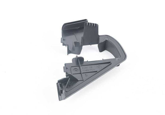 Embellecedor exterior derecho negro OEM 52108267420 para BMW E46 318Ci (modelos BP71, BP72, BP81, BP82, BW71, BW72, BW81, BW82, BY71, BY72). Original BMW.