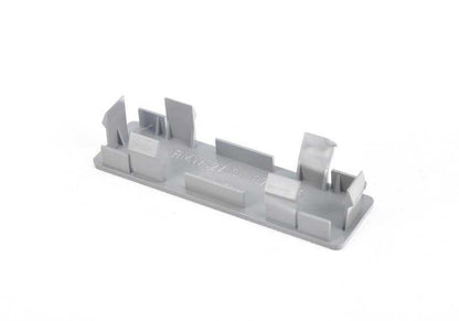 Tapa embellecedora plateada OEM 52101974047 para BMW E34 y E32. Pieza original BMW.