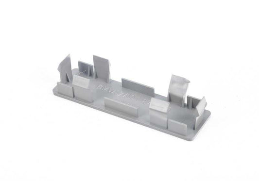 Tapa embellecedora plateada OEM 52101974047 para BMW E34 y E32. Pieza original BMW.