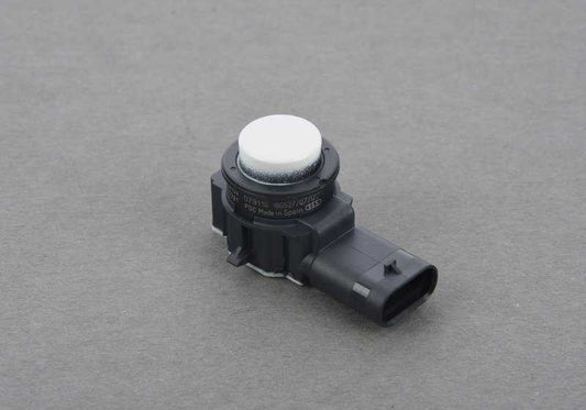 Sensor de parking (PDC) ultrasónico blanco Alpine OEM 66209261587 para BMW F20, F21, F22, F23, F30, F31, F32, F33, F34, F36, F80, F82, F83, F87. Original BMW.