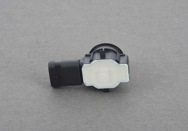 Sensor de parking (PDC) ultrasónico blanco Alpine OEM 66209261587 para BMW F20, F21, F22, F23, F30, F31, F32, F33, F34, F36, F80, F82, F83, F87. Original BMW.