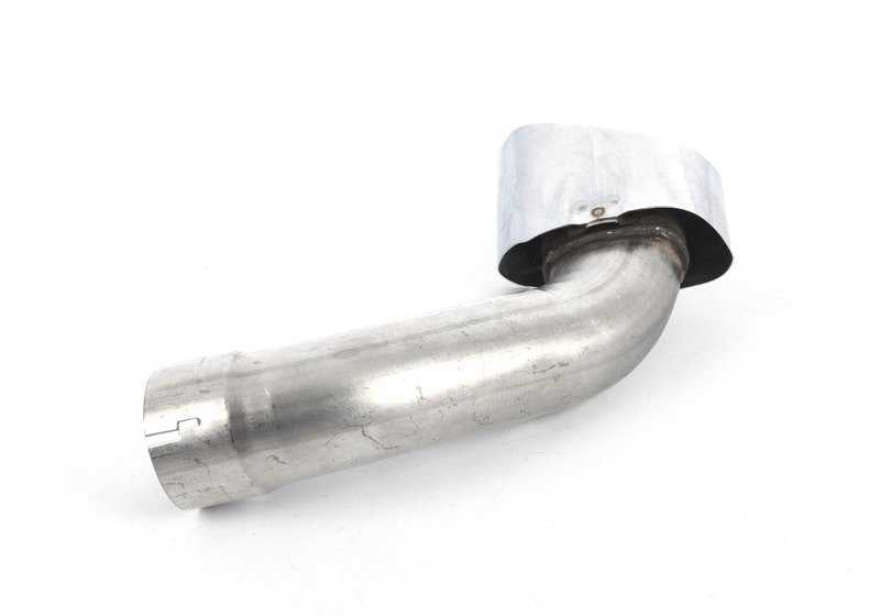 Embellecedor de escape OEM 18307562545 para BMW E70. Original BMW.