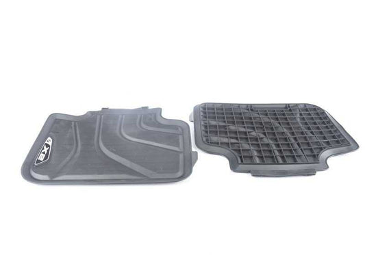 Alfombrillas traseras todo clima OEM 51472452204 para BMW X2 F39. Original BMW.