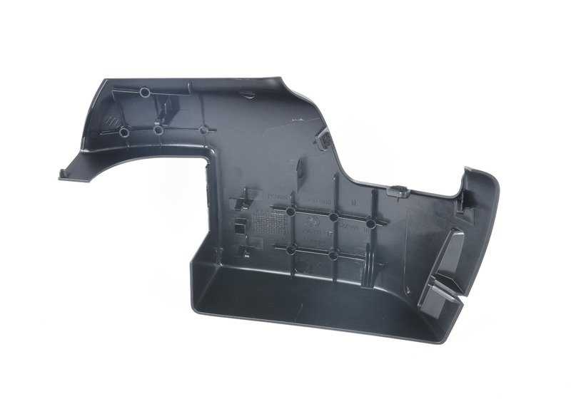 Tapa lateral derecha negra OEM 51477131796 para BMW E91 316d, 316i, 318d (todos los modelos compatibles). Pieza original BMW.