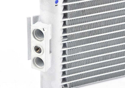 OEM OIL RADIATOR 17217628056 for BMW F22, F30, F32, M235I Racing. Original BMW spare.