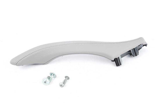 Asa tira puerta derecha OEM 51417225856 para BMW F10, F11, F18. Color gris Everest. Original BMW.