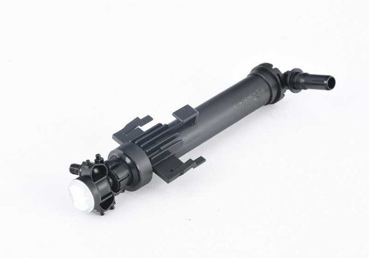 Left telescopic nozzle for BMW 2 Series F22N, F23N, F87, F87N, 3 Series F30N, F31N, F80N, 4 Series F32N, F33N, F36N, F82N, F83N (OEM 61677430899). Original BMW.
