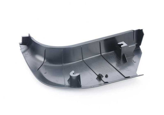 Panel lateral derecho OEM 51437121036 para BMW E81, E82, E87, E88. Pieza original BMW. Ideal para sustituir la moldura interior del lado del copiloto en el salpicadero.