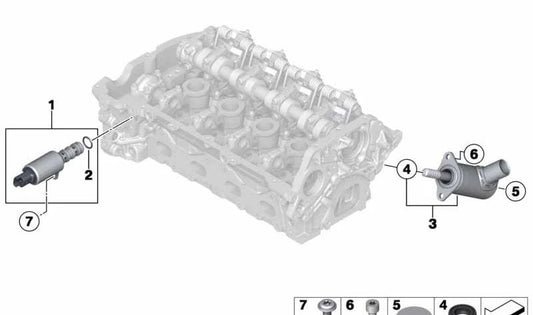 Etiqueta adhesiva OEM 11377612394 para MINI R56 LCI, Clubman R55 LCI, Cabrio R57 LCI, Coupé R58, Roadster R59, Countryman R60, Paceman R61. Original MINI.