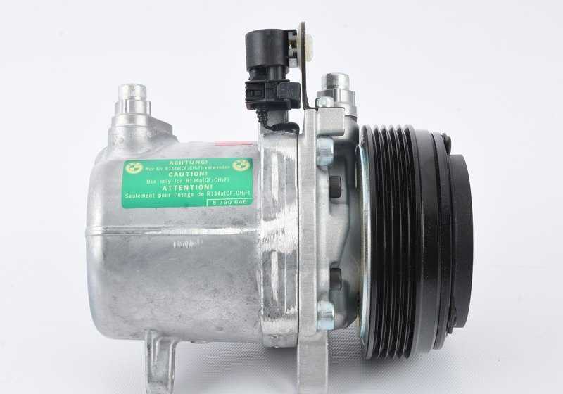 Compresor de aire acondicionado OEM 64528391474 para BMW E36, Z3. Original BMW.