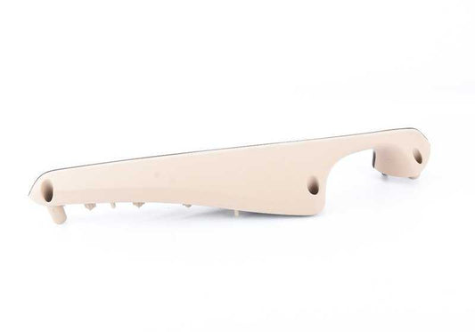 Reposabrazos delantero izquierdo con acabado en madera OEM 51418259961 para BMW Serie 3 E46. Original BMW.