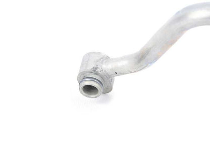 Tubo d'olio per radiatore OEM 17227590611 per BMW F01, F02. Canomino dell'olio motore al radiatore. BMW originale.