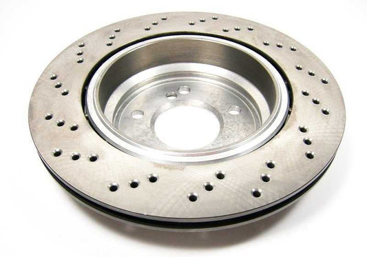 Ventilated brake disc OEM 34212282304 for BMW E46, E85, E86. Original BMW.