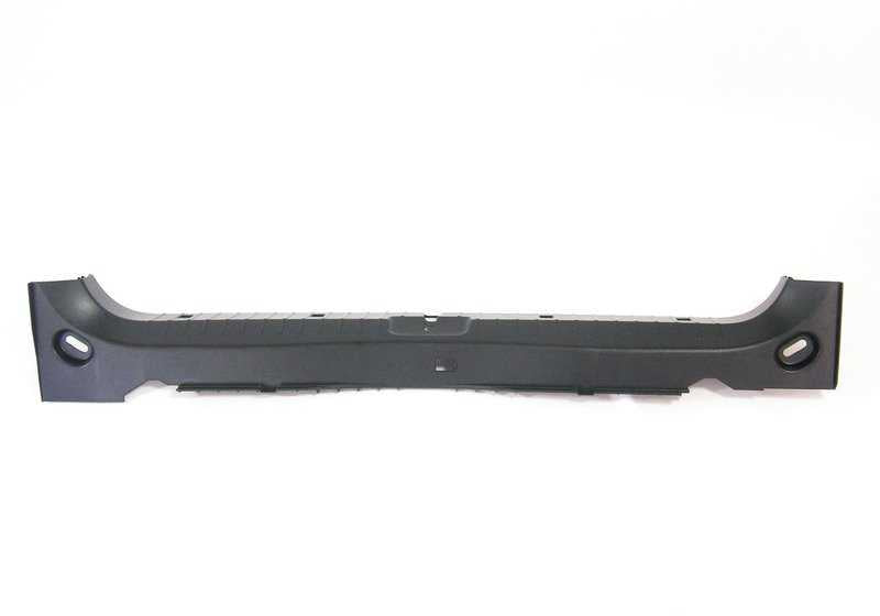 Protector de maletero OEM 51478208379 para BMW E46 (316i, 318d). Embellecedor original para borde de carga de maletero. Compatible con versiones manuales y automáticas. Original BMW.