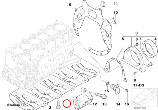 Bandeja Boost OEM 11117793900 para BMW E46, E39, E60, E61, E38, E65, E83, E53. BMW genuíno.