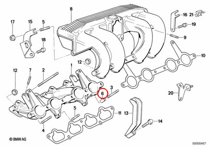 OEM 11121713264 ALIGNMENT BUSING FOR BMW E82, E88, E30, E36, E46, E90, E91, E92, E93, E34, E39, E60, E61, F10, F11, E63, E64, E38, E65, E66, F01, F02, E83, E83, E83, E83, E83, E83, E83 E85, E89, E52. BMW originale.