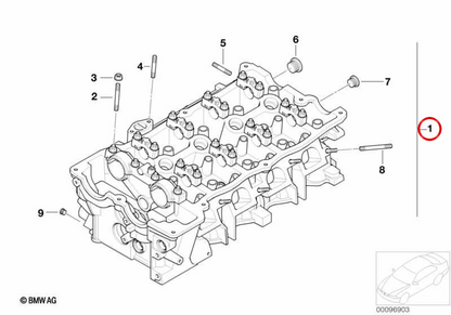 OEM Motor Butt 11127564900 für BMW E81, E87, E90. Original BMW.