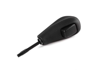 Pomo de cambio automático en piel y cromo OEM 25167570652 para BMW E81, E82, E87, E87N, E88, E90, E90N, E91, E91N, E84, E89. Original BMW.