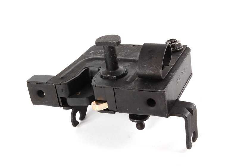 Cierre de capó delantero parte inferior izquierda para BMW Serie 7 E38 (OEM 51238164763). Original BMW