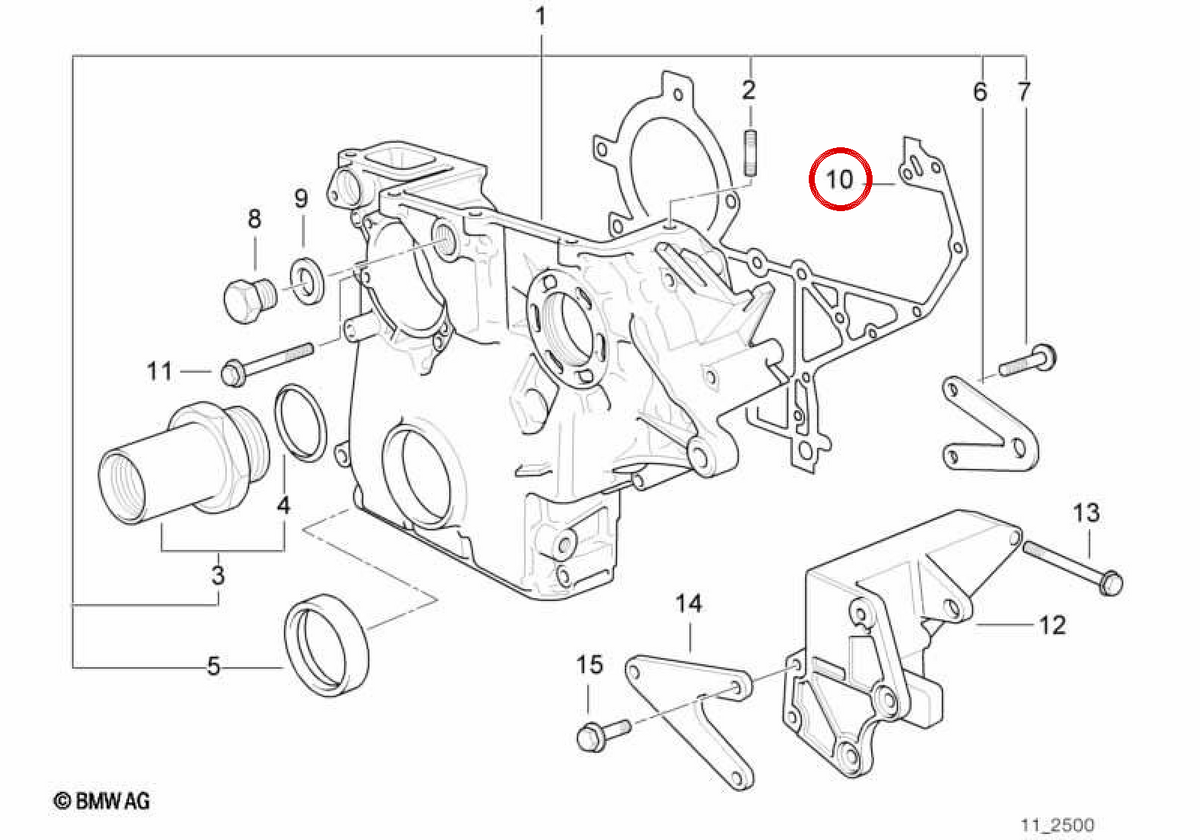 Metall Board OEM 11142245175 für BMW E36, E34, E39, E38. Original BMW.