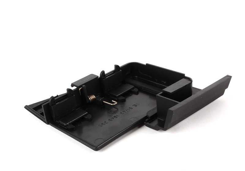 Tapa lateral izquierda OEM 51431945355 para BMW E30. Recambio original BMW. Ideal para cubrir componentes en la zona del maletero o carrocería.