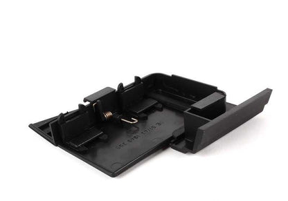Tapa lateral izquierda OEM 51431945355 para BMW E30. Recambio original BMW. Ideal para cubrir componentes en la zona del maletero o carrocería.