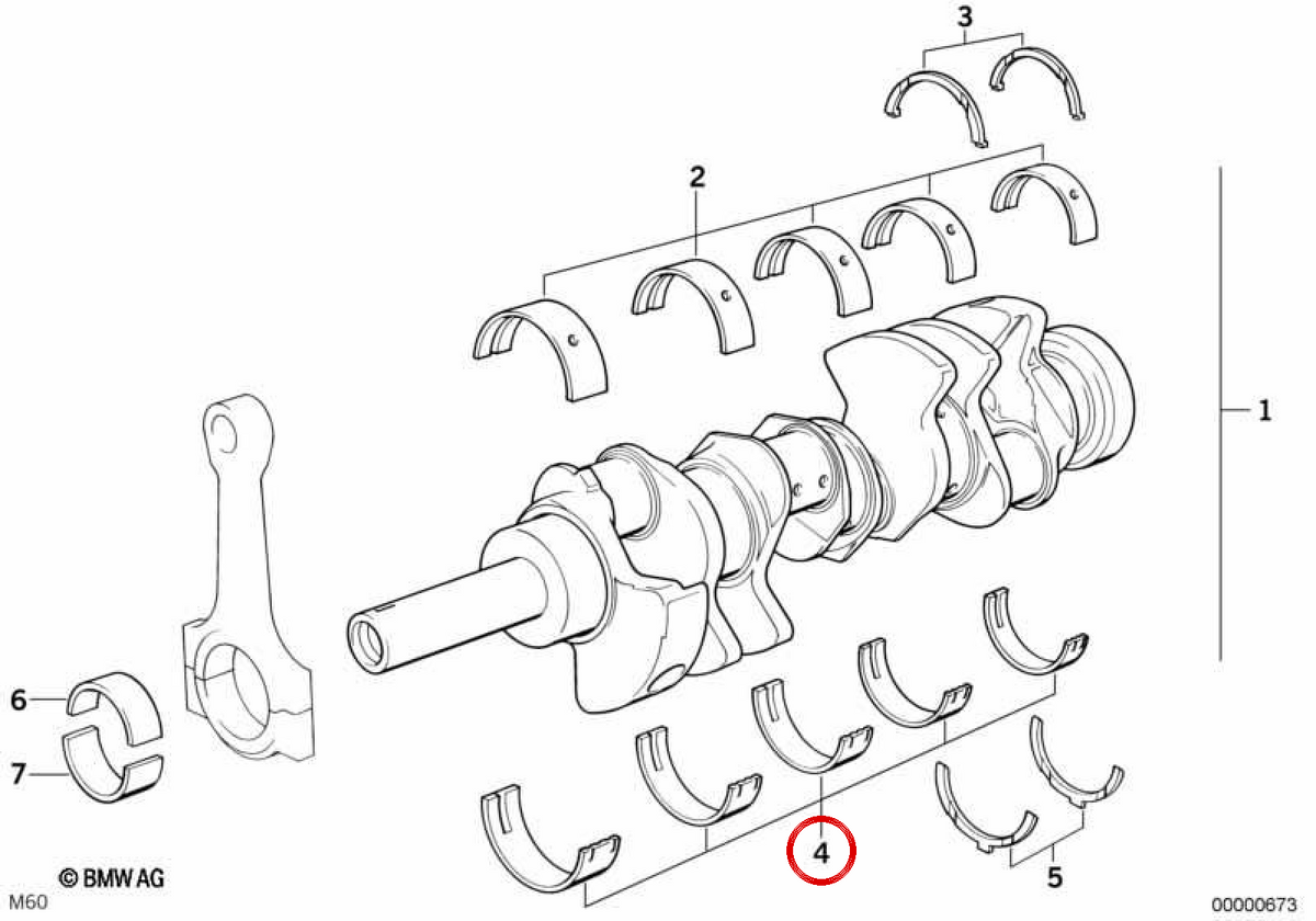 SUPPORT CASQUILLO OEM 11211725910 for BMW E34, E39, E32, E38, E31, E53, E52. Original BMW.