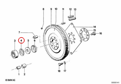 OEM-Abdeckplatte 11211744345 für BMW 1502-2002tii, E21, E30, E12, E28, E34, E24, E23, E32, Z1... und mehr. Original BMW.