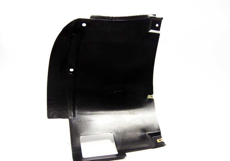 Cubierta inferior izquierda del compartimento del motor OEM 51718159425 para BMW E39. Original BMW.