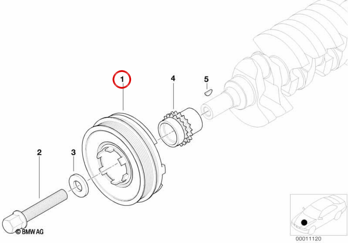 OEM POSTERIORE SCHOCK PER LEVERE 1123247565 per la serie BMW 3 E46, 5 E39 Serie. BMW originale.
