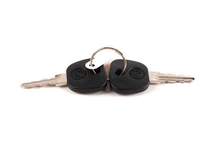 Cerradura con llave OEM 51161962654 para BMW E24. Original BMW.