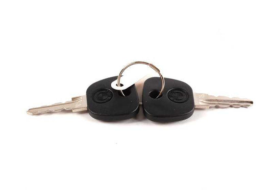 Cerradura con llave OEM 51161962654 para BMW E24. Original BMW.