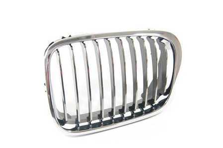 Rejilla de adorno izquierda OEM 51138208489 para BMW Serie 3 E46 (04/1997 - 07/2005). Original BMW.