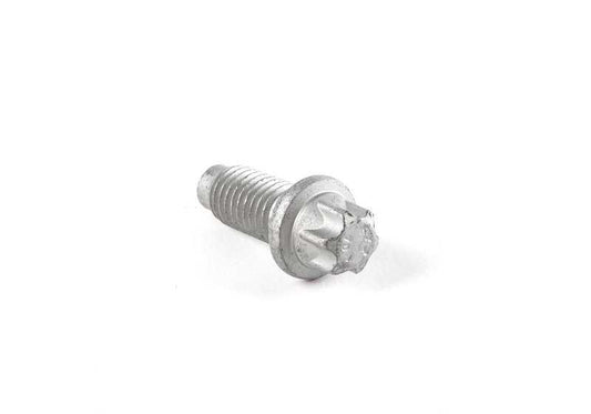 Tornillo exterior Torx con estriado OEM 26117571956 para BMW E81, E82, E87, E88, E36, E46, E90, E91, E92, E93, E84, E83, E70, E71, E72, Z3, E85, E86. Original BMW.